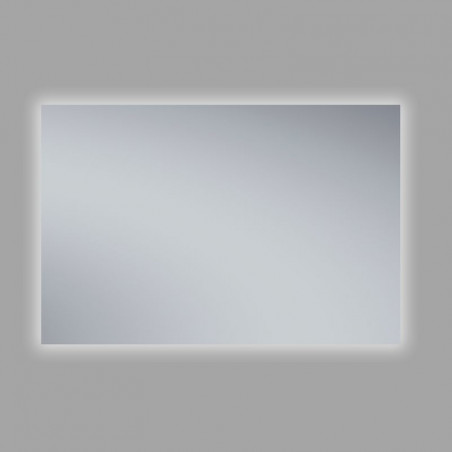 Espejo led retroiluminado Teseo 80X80 cm alta luminosidad
